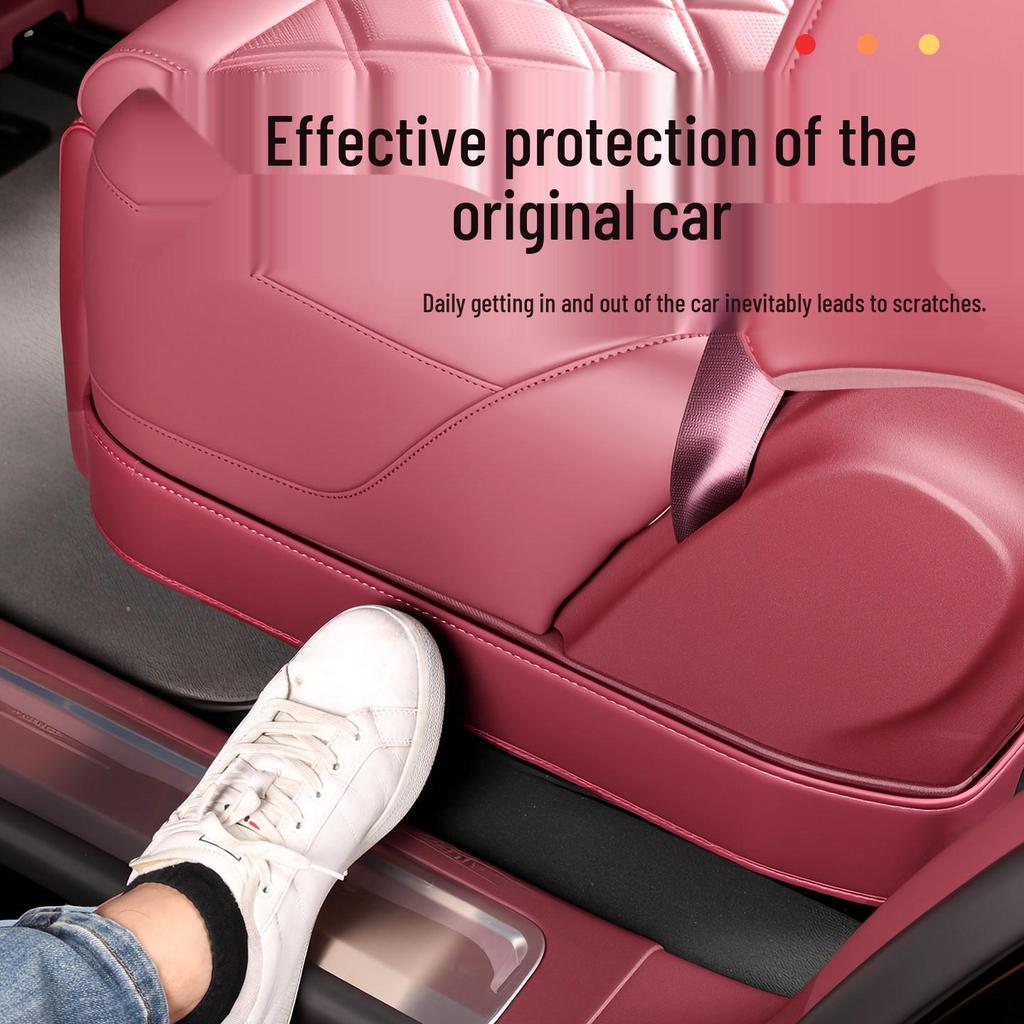 NIO ES8 Seat Kick Mats: Rear Second Row Aisle Protection Covers for 26 Models - Car Interior Accessories.