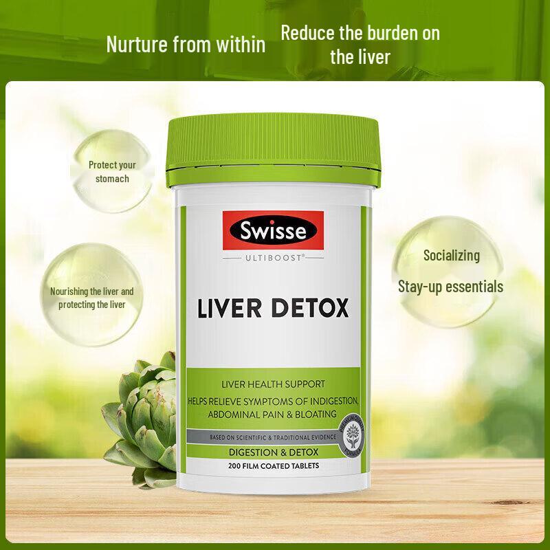 Swisse Liver Detox & Support Tablets