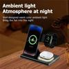 3 In 1 Wireless Charger Stand Pad For Samsung S22 S21 Galaxy Watch 5 4 Active Buds iPhone 15 14 13 12 11 Fast Charging Dock Station