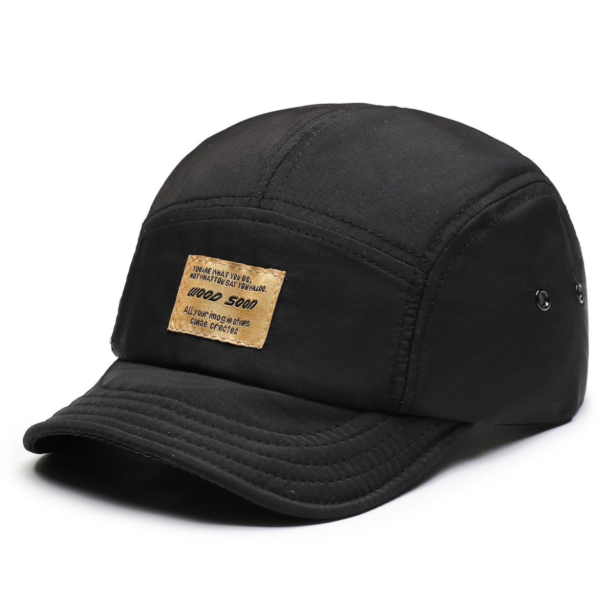 

Quick-drying Breathable Short Brim Soft Crown Baseball Cap Unisex Fashion Street Hip-hop Casual Camping Hiking Outdoor Sun Hat 56-60cm чёрный