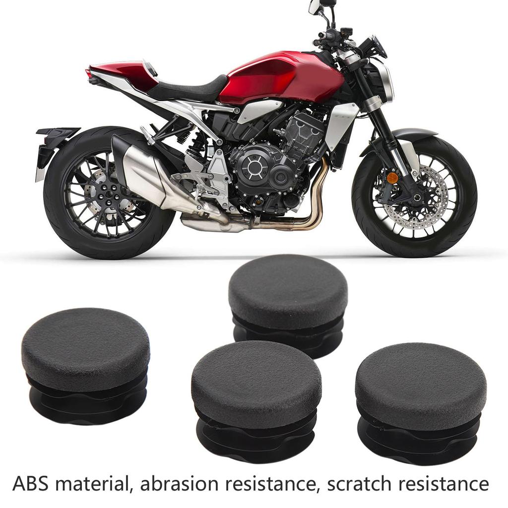 Motorcycle Frame Hole Cover Dustproof Waterproof Black Frame Hole Plug Kit CB1000R 2018-2022