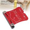 Cabinet Door Hinge Jig 35mm Concealed Hardware Drilling Marking Template Aluminum Alloy