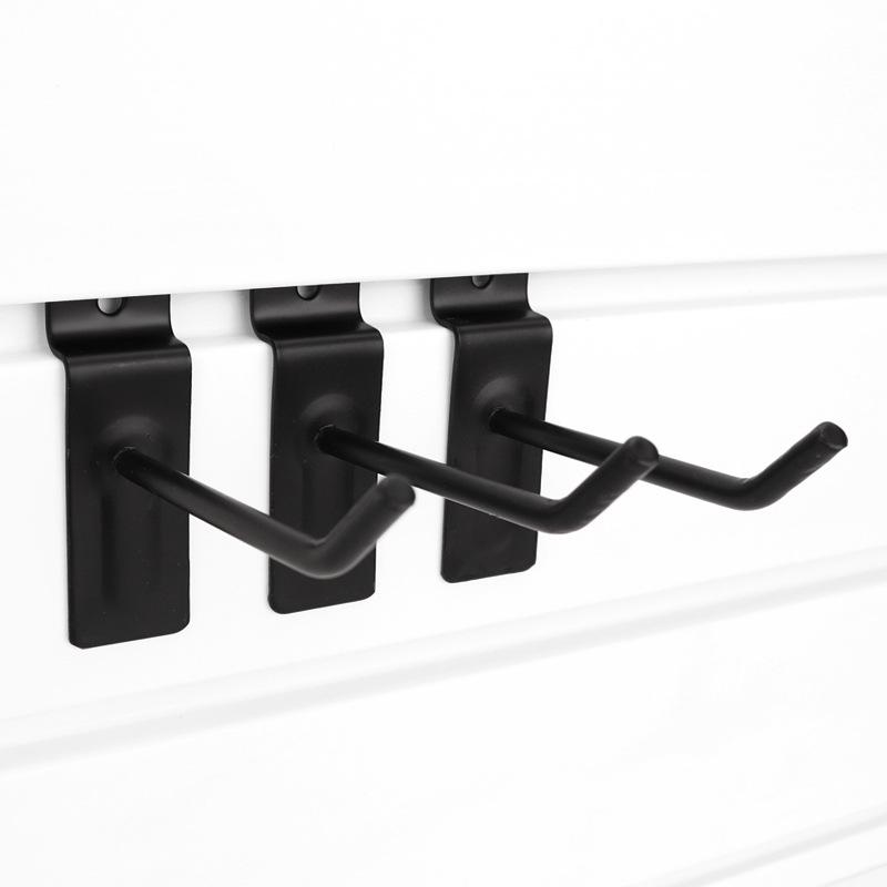 Slotted Aluminum Panel Hooks for Mobile Phone Store Displays