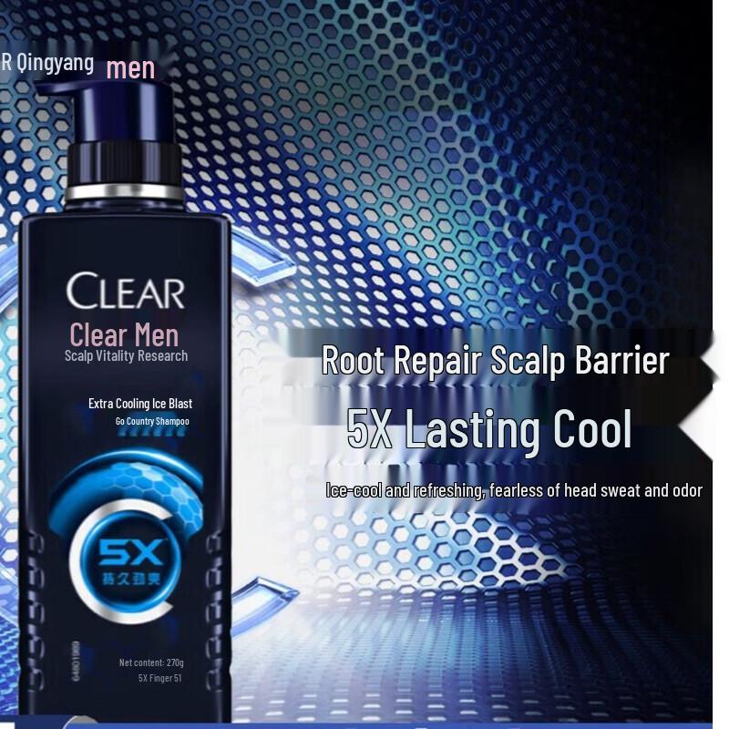 Clear Men Scalp Invigorating Cool & Refreshing Anti-Dandruff Shampoo