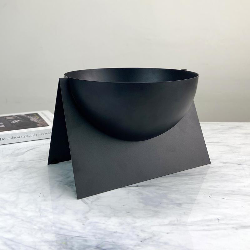 

Современный простой металлический поднос для фруктов, офисный, домашний, настольный, журнальный столик, поднос для хранения, корзина для фруктов, мягкие украшения, украшения