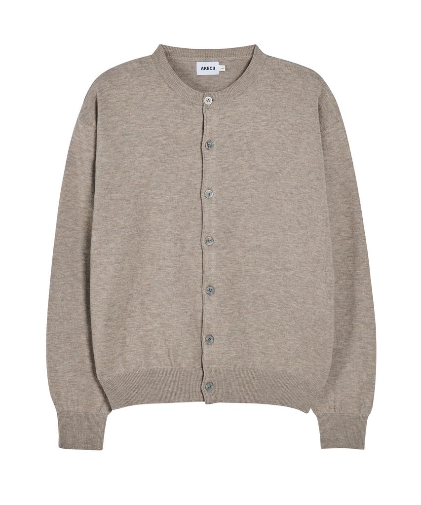 Akecii Andy Soft Cardigan_Mocha