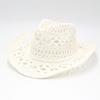 Vintage Style Beach Hat Wide Brim Sun Cowboy Hat Unisex Bohemian Straw Hat  Travel