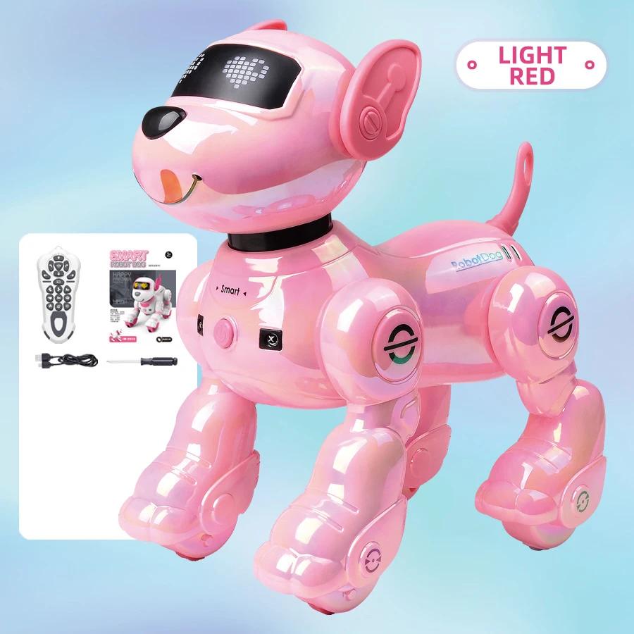 non-toxic RC Robot Stunt Dog Painting Voice Control Smart Remote Control Robots Toy Dog Programmable Interactive Dancing Toys for children Gift