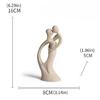 Couple Sculpture,Modern Abstract Resin Kissings Lovers Statue Ornament for Living Room Coffee Table Shelf Accent Decors