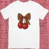 Cherry Children's Children's T  Children's T-shirt Cute Fashion Graphic Tee for Wo