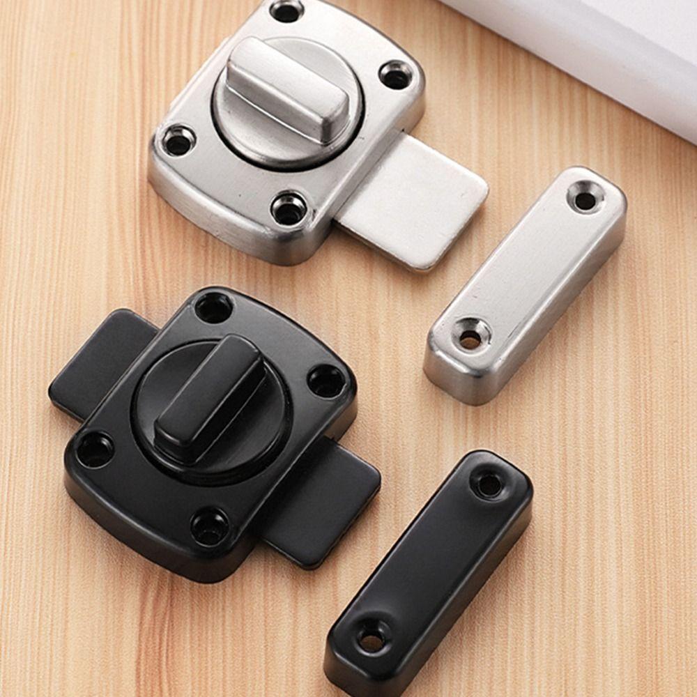Sliding Gate Lock Door Bolt Security Protection Door Catch Buckle Anti-Theft Door Lock  Hardware