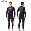 Couple Diving Suit Men 1.5MM One-piece Warm Cold Long-sleeved Snorkeling Surfing Sunscreen Jellyfish Swimsuit Women.