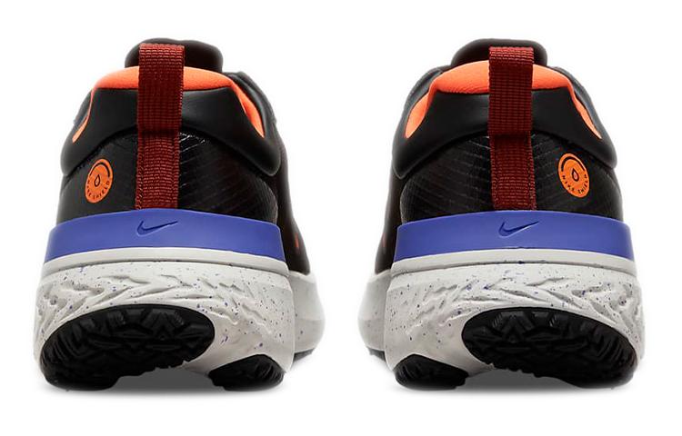Men's Sneakers Nike React Miler 2 Shield Black Redstone Total Orange Black/Redstone-Total Orange