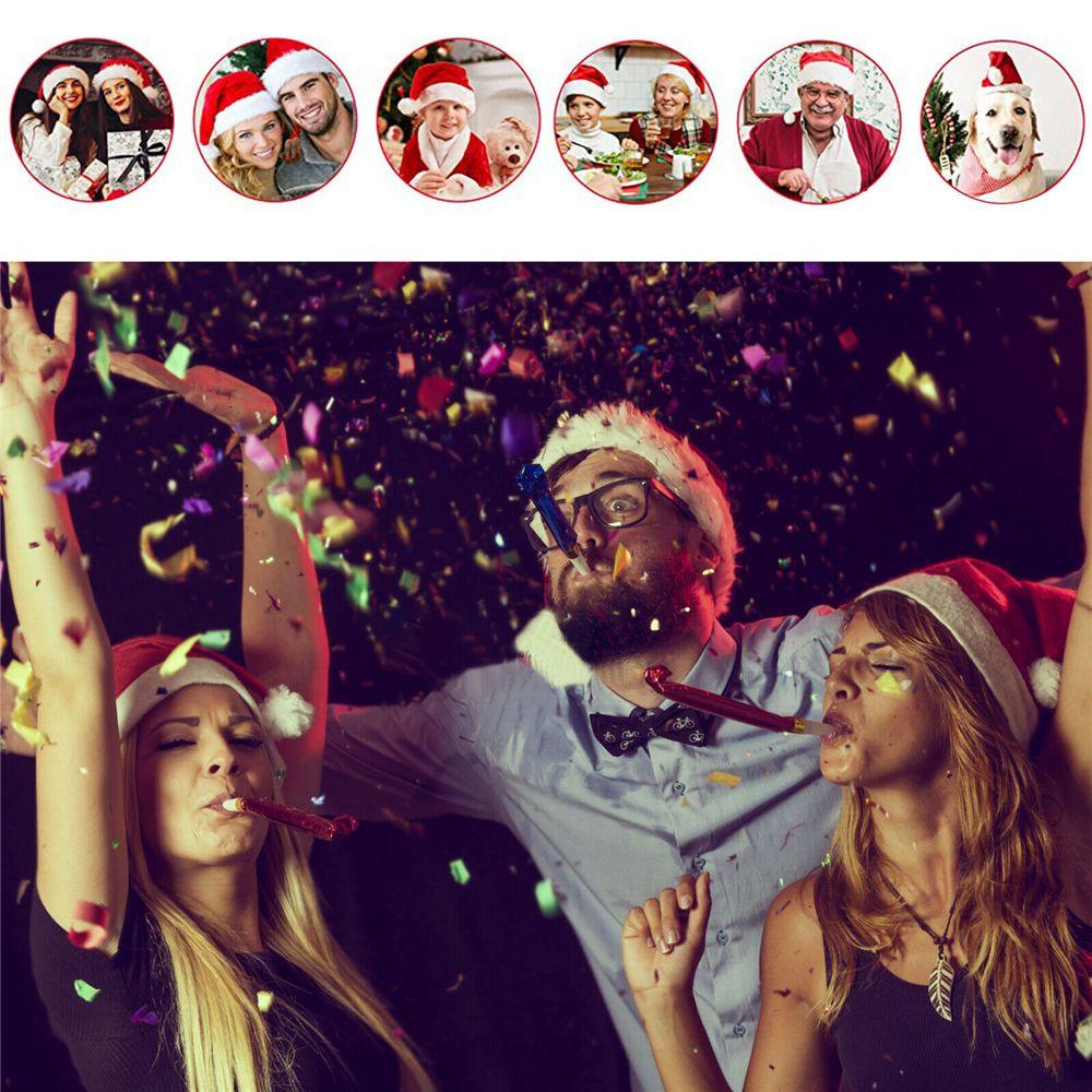 Plush Party Supplies Festival Xmas Caps Happy New Year Santa Hats Merry Christmas