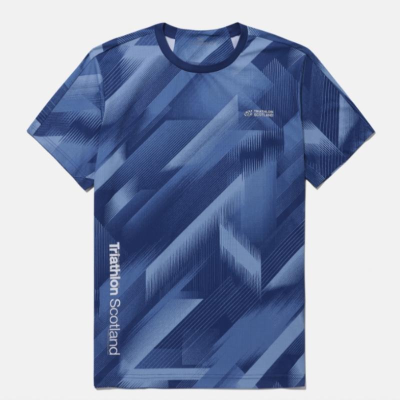 DescenTe Sco Round T shirT B1 sq223iTs45 Blk0 Blk0 Bly0 Gry0 minT