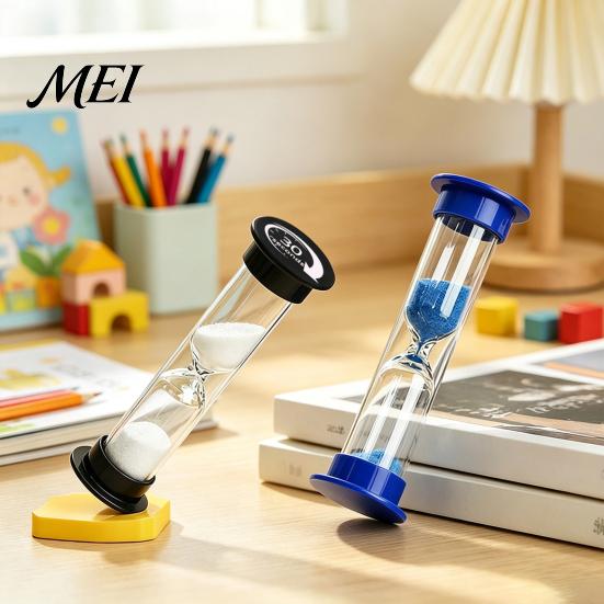 Decorative Sand Clock Colorful Timer, Hourglass Sandglass Accurate Productivity Focus Timer Desk Ornament for Student Study Brushing Teeth School