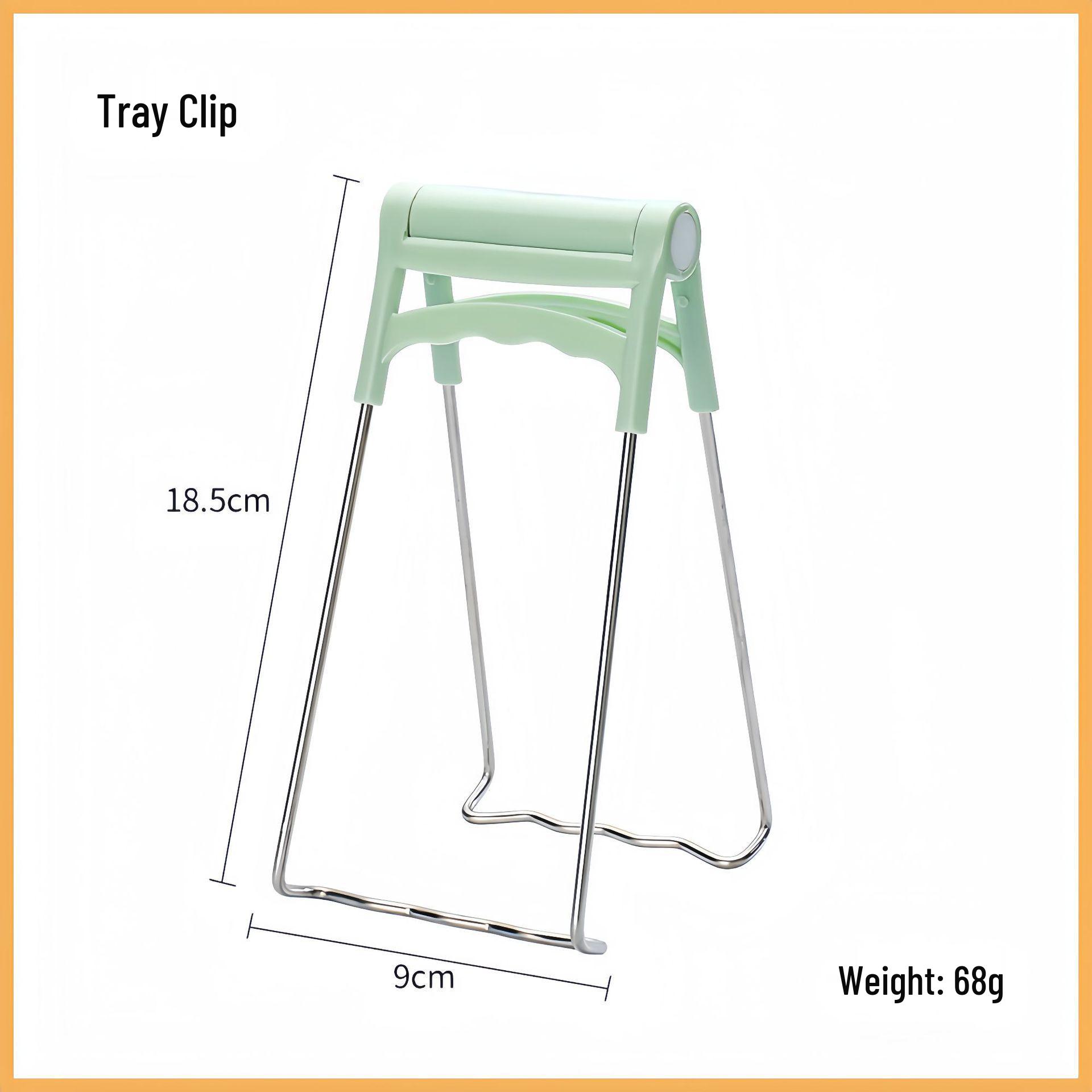 

Термостойкие щипцы из нержавеющей стали для мисок и тарелок - Противоожоговые зажимы для рук для блюд на пару и переноски подносов.
