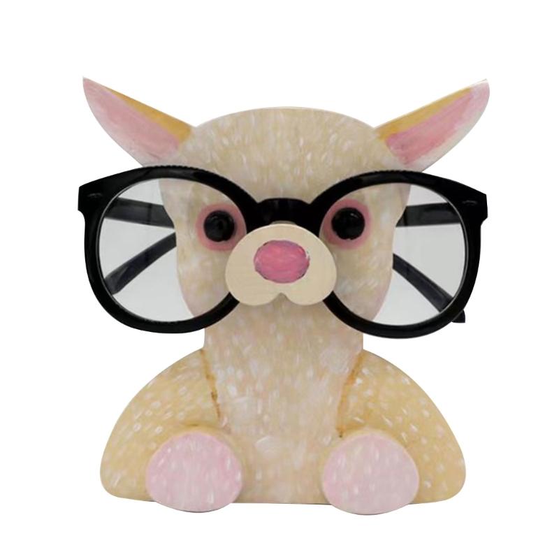 

Подставка для очков в виде животных, резные очки, держатель для солнцезащитных очков, подставка для ювелирных изделий, украшение для дома и офиса X3UC