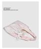 2025 Bow Art Lace One-Shoulder Large Canvas Tote Bag