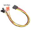 IDE 4Pin Molex to 3Pin 4 Pin Cable Fan Adapter 12V 7V 5V Computer Fan Convert Cable Splitter PC Case Fan Wire Reduce Speed Cord