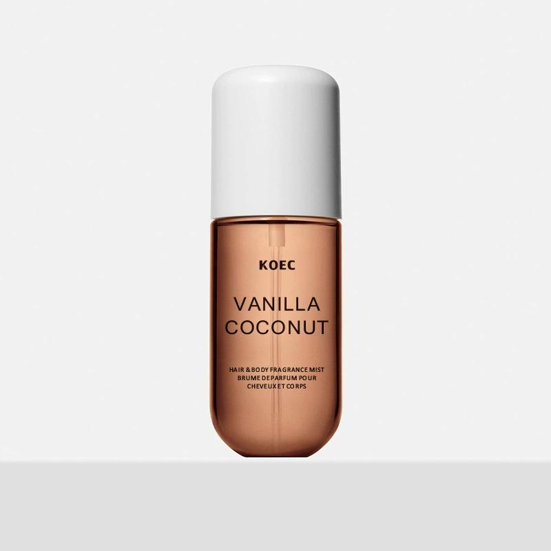 Parfum Vanille 50 ml, Brume Corporelle, Huile Essentielle de Vanille, Eau de Toilette Spray, Parfum Longue Durée pour Femme