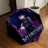 1pc Wednesday Automatic Folding Umbrella, Portable Collapsible Design, Casual Outdoor Accessory L1127067