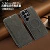 For Samsung Galaxy S25 Ultra S25edge S24 Fe S23 Plus S22 + Card Holder Flip Magnetic Wireless Charging Phone Case Leather Cover