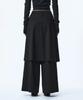 Teulimingbeodeu Overlap Set-Up Pants [Black]