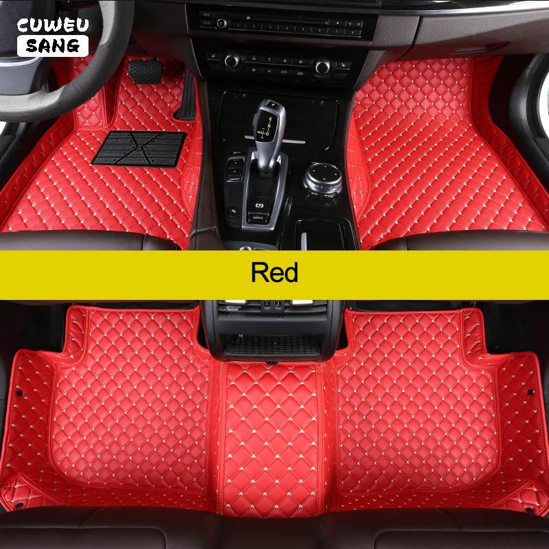 CUWEUSANG Custom Car Floor Mats For Mercedes Benz S-CLASS W221 W222 W223 Z223 V223 2005-2023 Auto Carpets Foot Coche Accessorie UO4