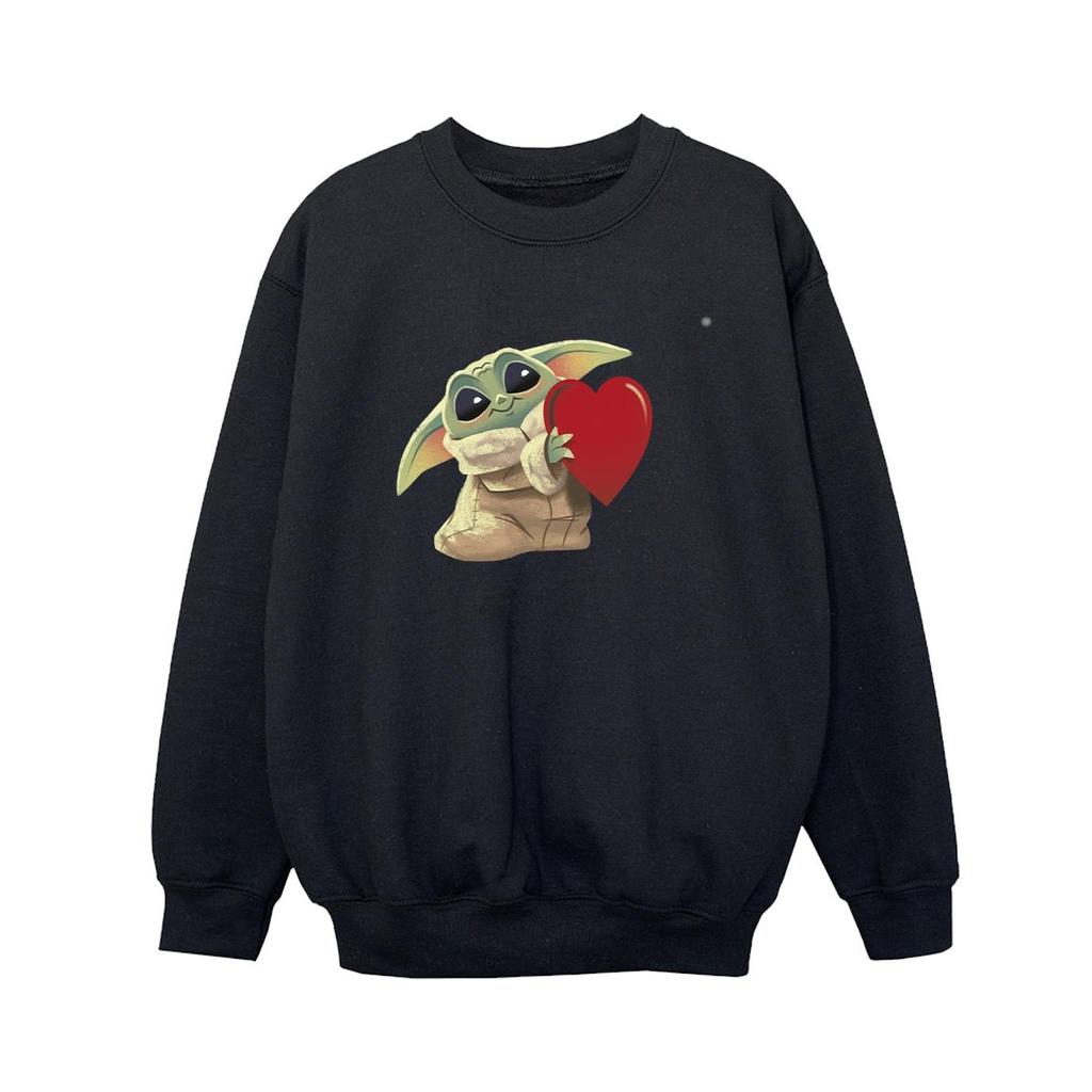STAR WARS Boys The Mandalorian The Kids With Heart Sweatshirt