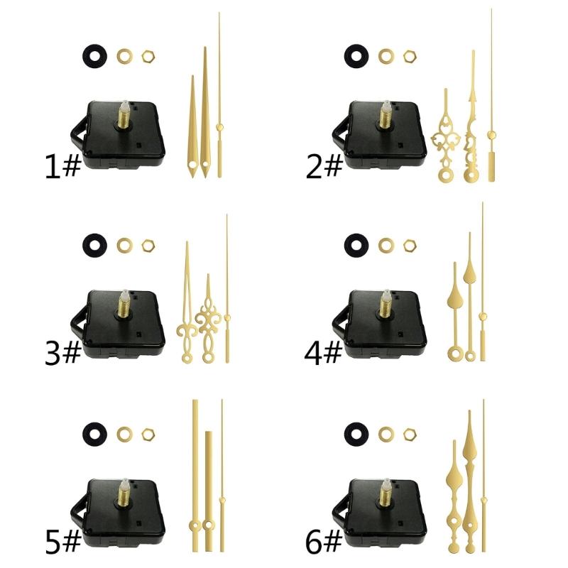 DIY Time Clock Movement Accessory Kit Hand Repairing Equipment Part Tool Supplies for Children Adults DIY Mechanism