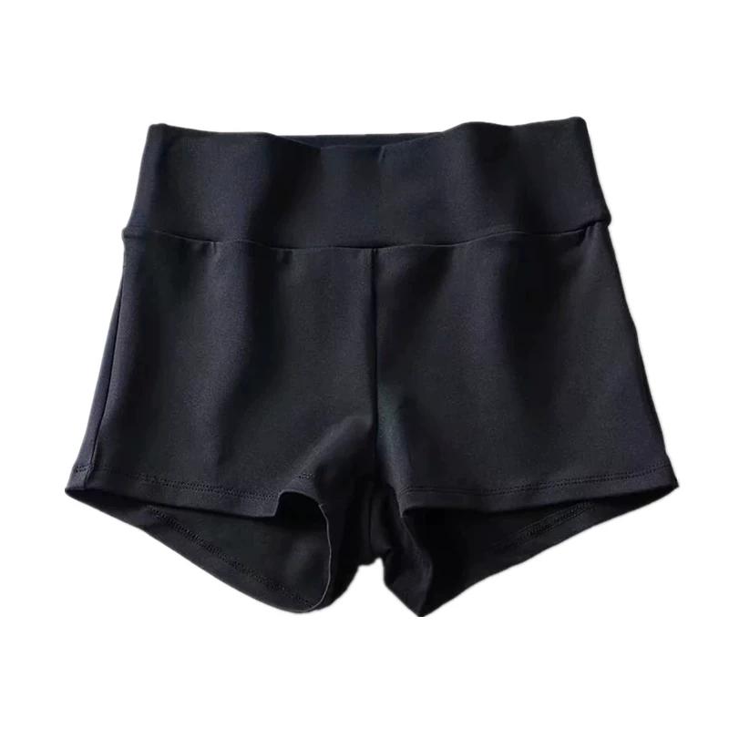 Pantaloncini Sportivi Retro Stile Europeo e Americano a Vita Alta Stretti per un Look Snello