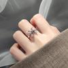 Vintage Butterfly Metal Punk Rings Set for Women Girls Party Jewelry Gifts Fashion Accessories Buckle Female Index Finger Ring