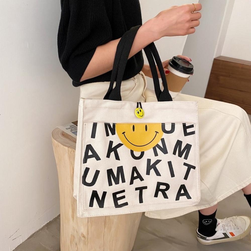 

Холщовая эко-сумка JCF Malangelli Alphabet Smile