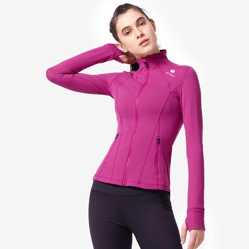 

HOTSUIT Women s Slim-Fit Stretch Yoga Sport Jacket S
