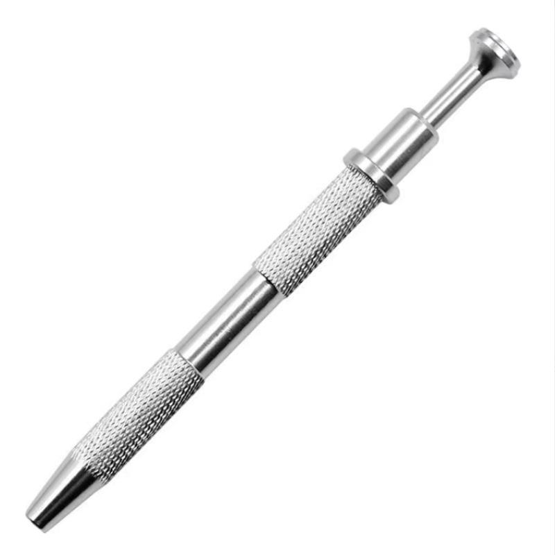 Electronic Component Grabber Four Claw IC Chip Extractor Screw Picker Tweezers Pick Up Tool Metal Grabber Repair Hand Tool