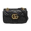 [Pre-Owned] GG Marmont Matelassé Mini Bag 'Black' - Good #1IQTJ3V