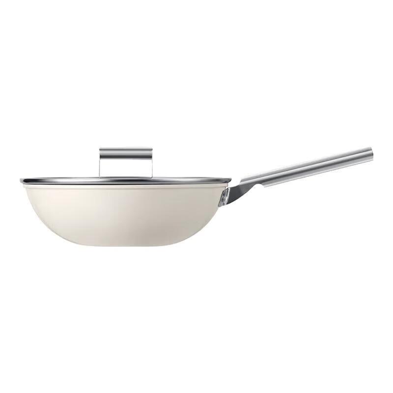 Dessini Minimalist Fine Iron Non-Stick Wok 30cm