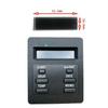 1PCS LCD Screen With 1PCS Conductive Strip For BMW E24 E28 E30 With The 6 Button/BC1 On Board Computer Unit 87-91 62131377803