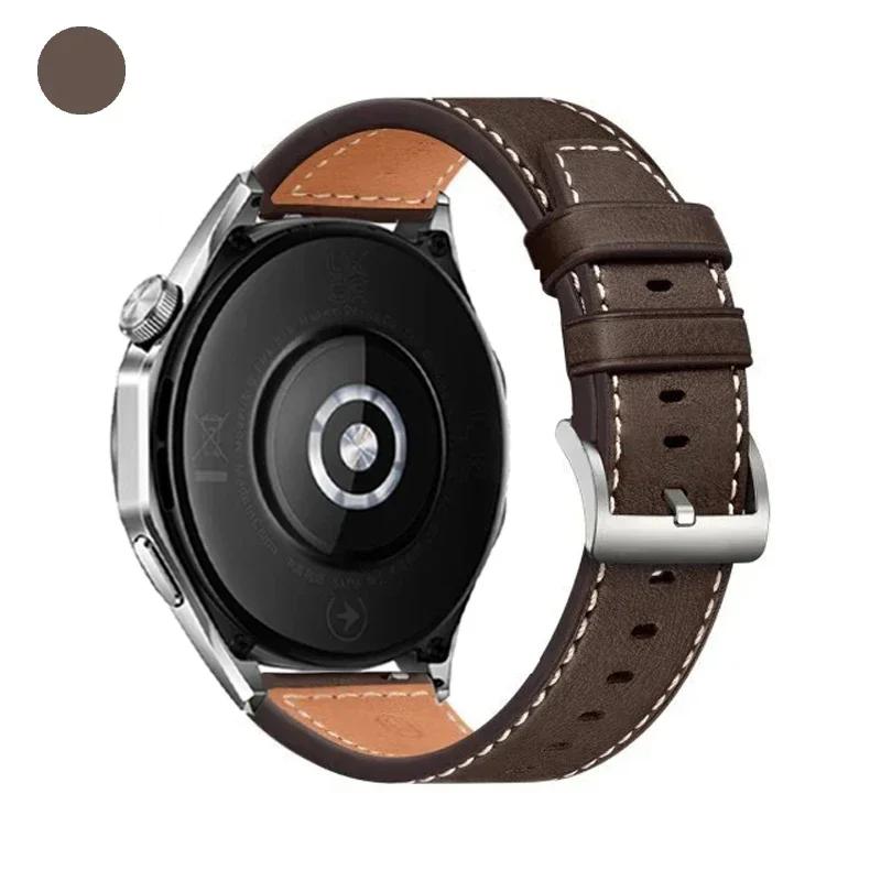22mm Leather Silicone Strap for Huawei Watch GT6 6Pro GT5 GT4 46mm/Ultimate Replace Bracelet for Xiaomi Watch color 2/S4 S1 Band