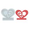 Hollow Out Heart Design Silicone Mold Professional Candle Holder Making Tool For Artistic Creations And Gifts