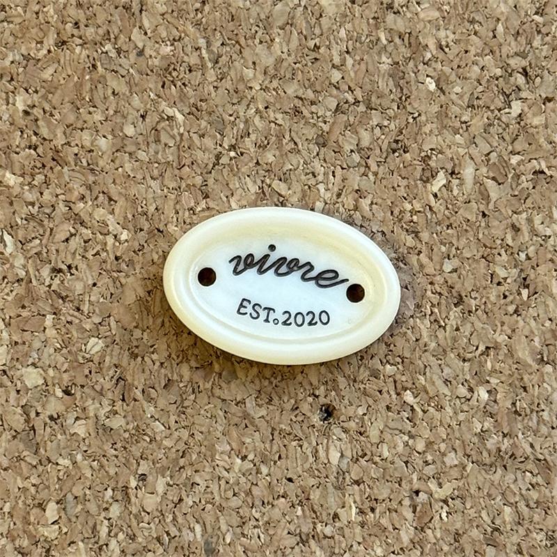Elliptical Tag Button Collection Diy Sewing Accories Handmade Jewelry Decorative Buttons Clothing Jewelry Accessories