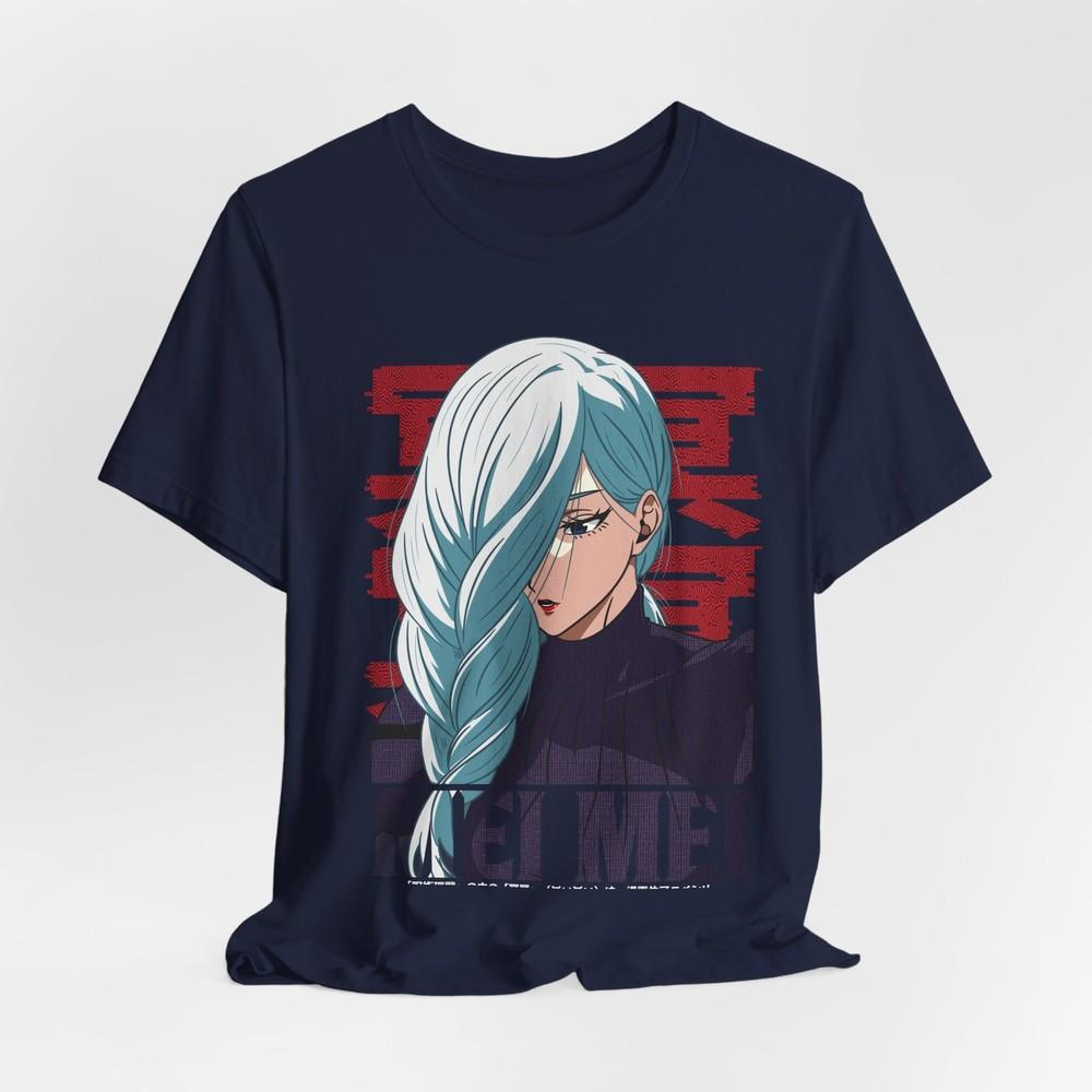 Mei Mei Anime Graphic Tee Unisex Jersey Short Sleeve Tee Anime Shirt Cute S