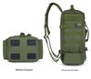 Outdoor Fishing Backpack with Rod Holder - Large Capacity Double Shoulder Lure Bag