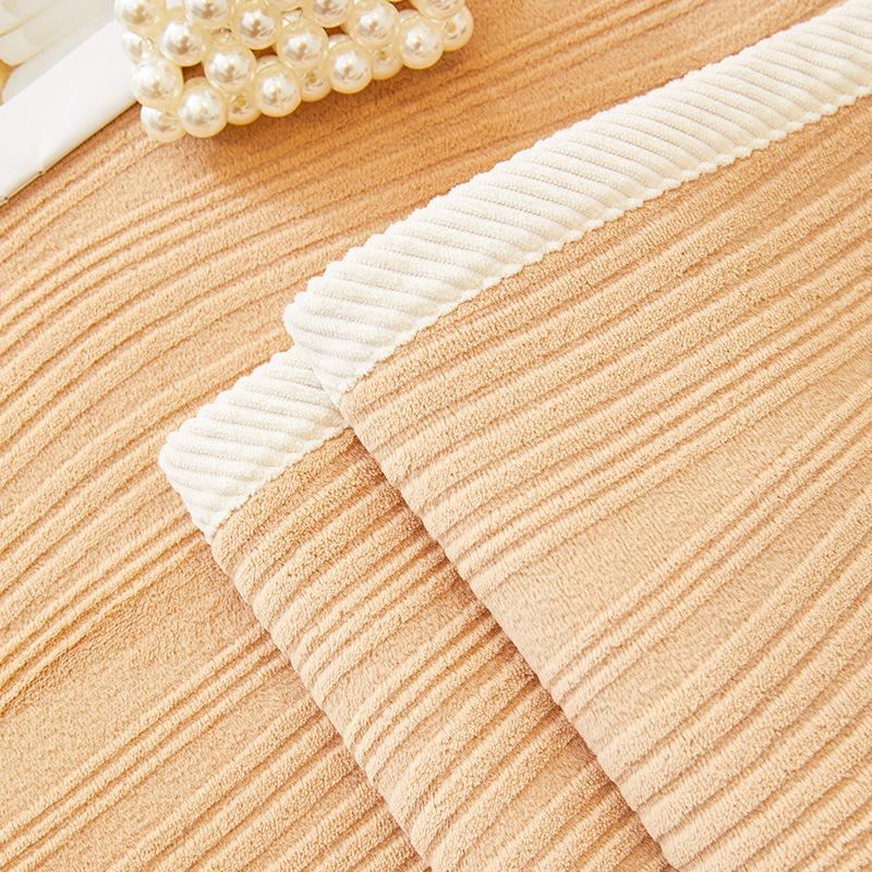 Samtsofakissen Winter Minimalistisch Modern Leicht Luxus Hochwertiger Plüschbezug Stoff Rutschfester Bezug