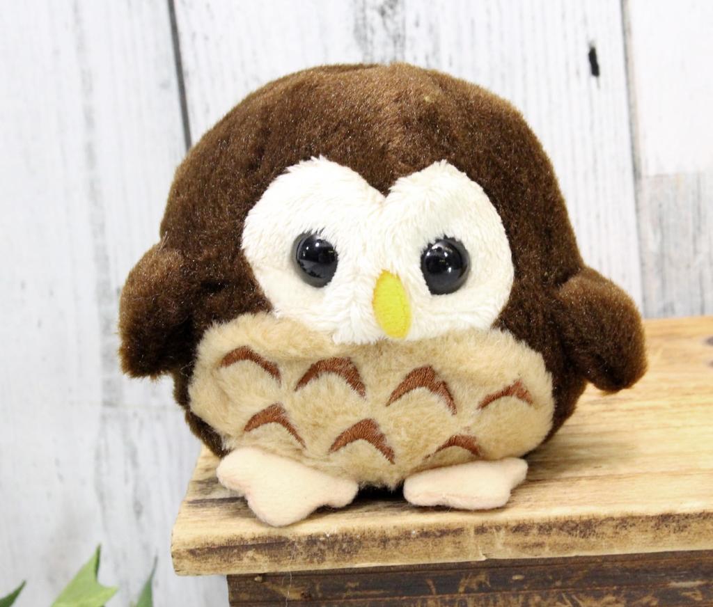 Takeoff Lucky Owl Plush Toy, Small, Brown