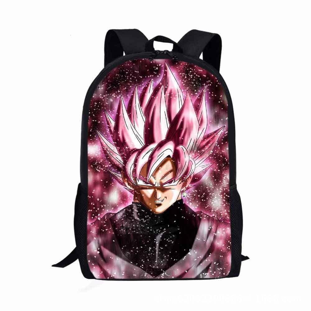 Ball Dragon Anime Cartoon Print Design Kids Backpack Elementary School Backpack