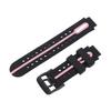 15mm Kids Smart Watch Strap Water Proof Silicone Watch Band with Stainless Steel Buckle for Sports Pink