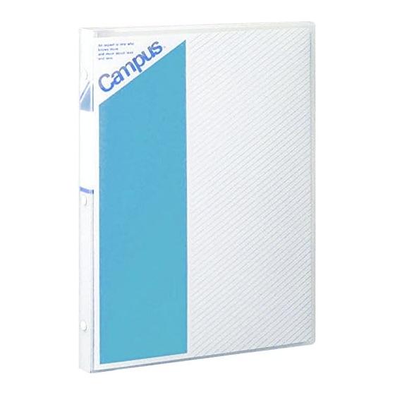 Папка-регистратор KOKUYO Loose Leaf Binder Campus A4 30 отверстий до 100 листов Синий Ru-152B