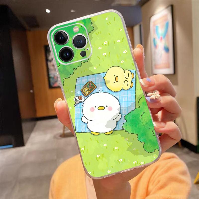 Phone Case For Iphone 17 Pro Max Air 16 15 14 13 Pro Max 15 16 Pro 15Plus Little Duck